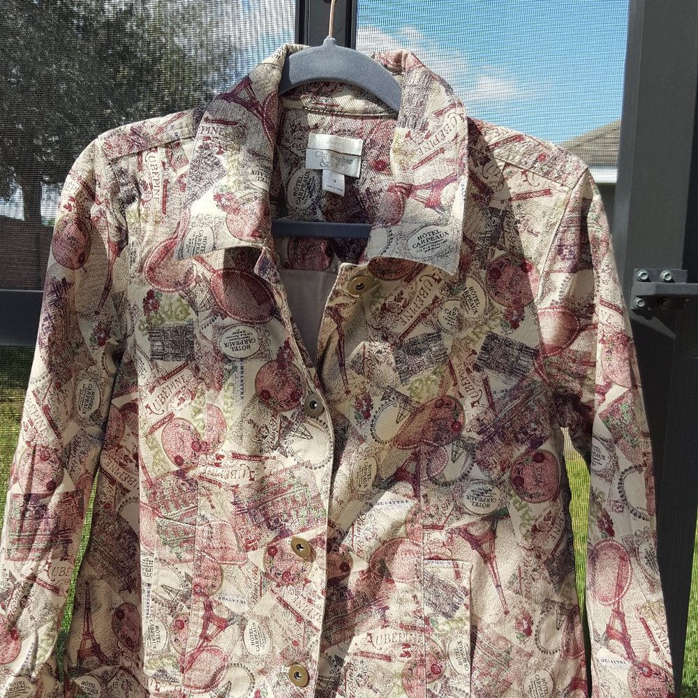 Christopher & Banks Paris Styled Jacket